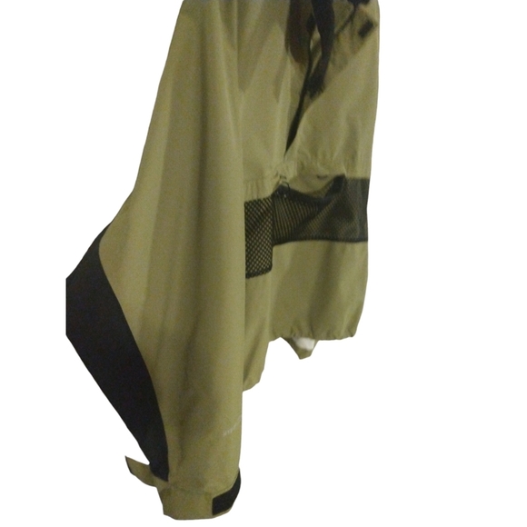 Pac Tech Unisex Windbreaker Jacket Pacific Trails Unisex Green Black w. Mesh XXL - Picture 8 of 9